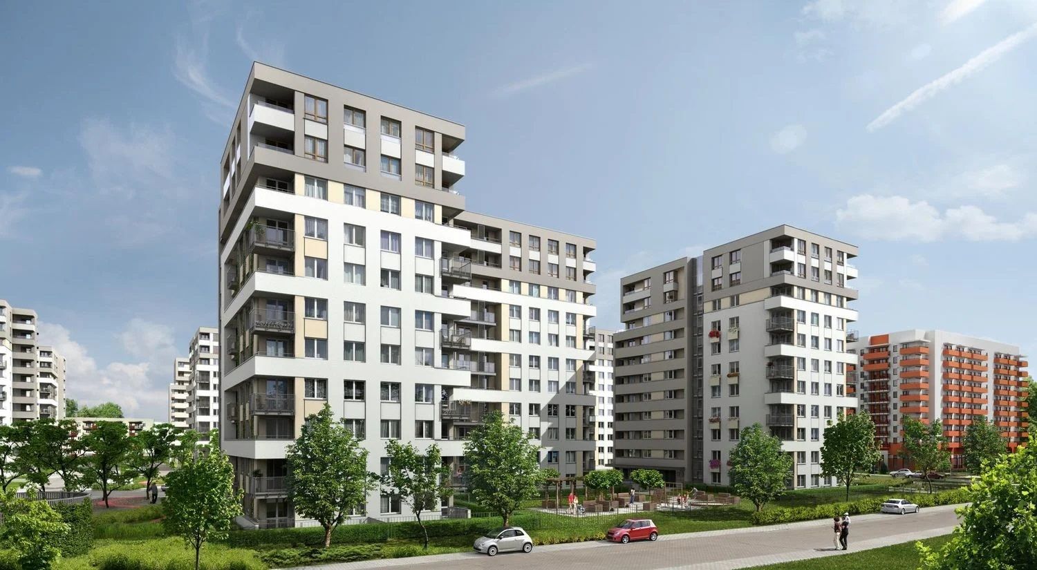 Budowa dwóch budynków mieszkalnych w Krakowie 